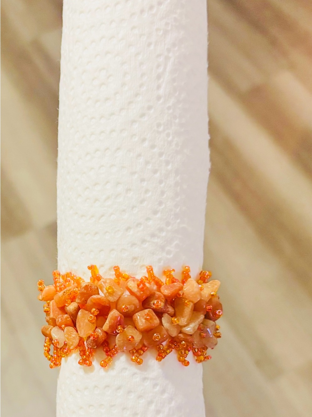 Handmade beaded bracelet